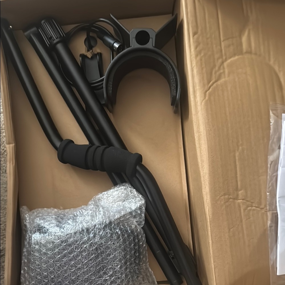 Black Electronics Accessory Kit